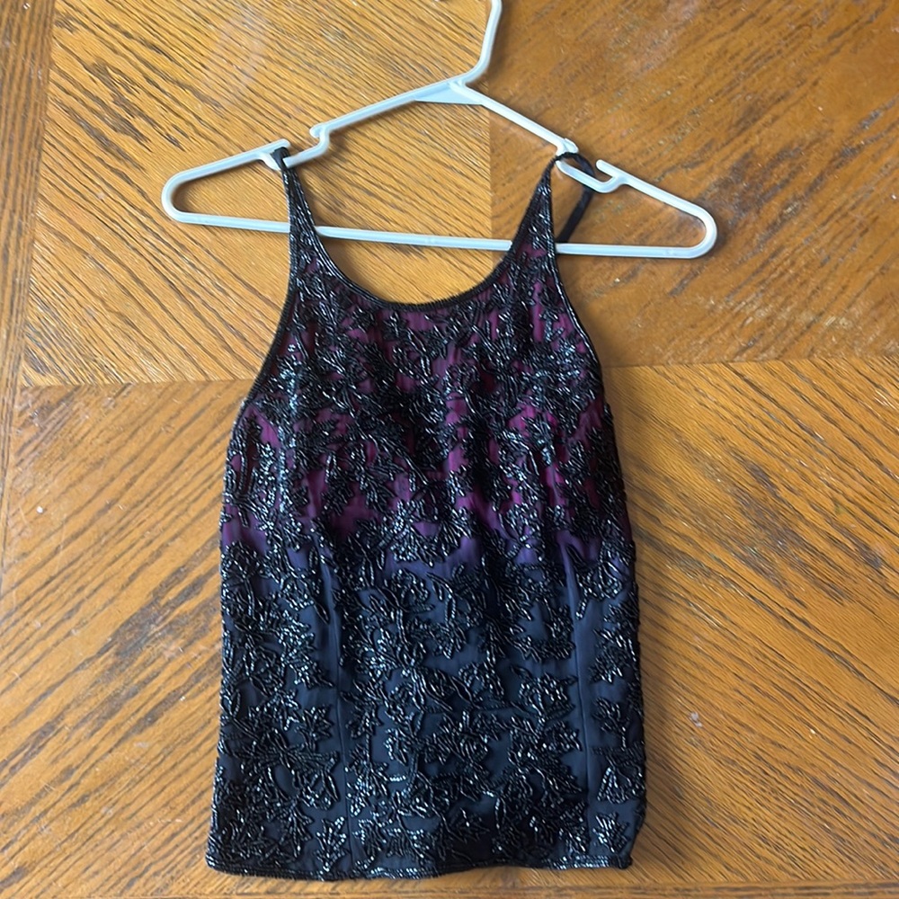 Gorgeous beaded top with full skirt